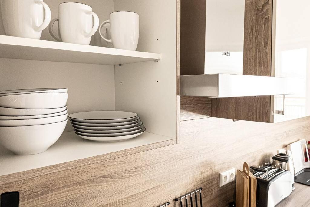 Modernes Luxus-Apartment Im Leipziger Zentrum Eksteriør billede