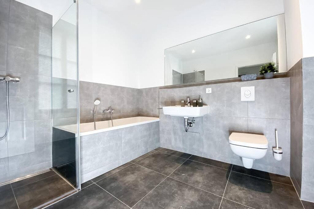 Modernes Luxus-Apartment Im Leipziger Zentrum Eksteriør billede