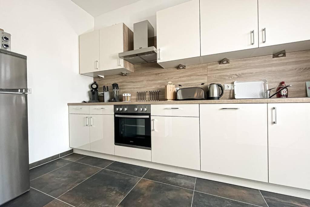 Modernes Luxus-Apartment Im Leipziger Zentrum Eksteriør billede