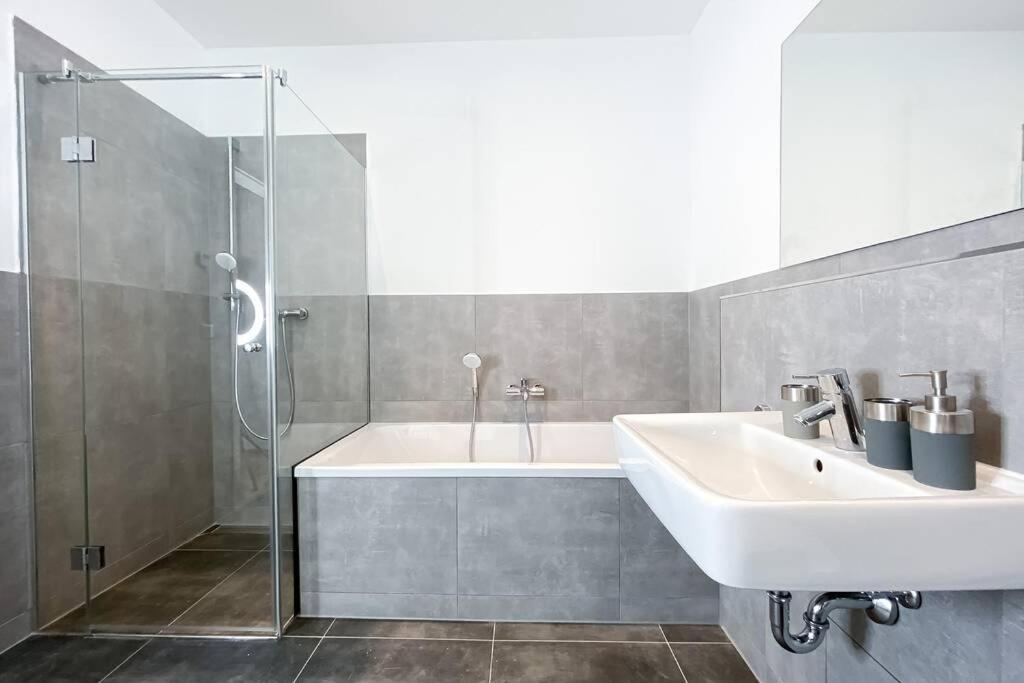 Modernes Luxus-Apartment Im Leipziger Zentrum Eksteriør billede