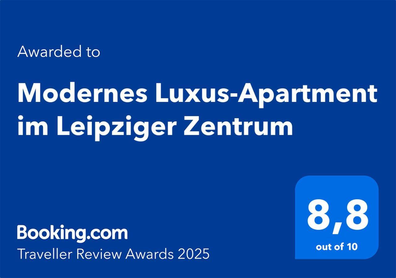 Modernes Luxus-Apartment Im Leipziger Zentrum Eksteriør billede